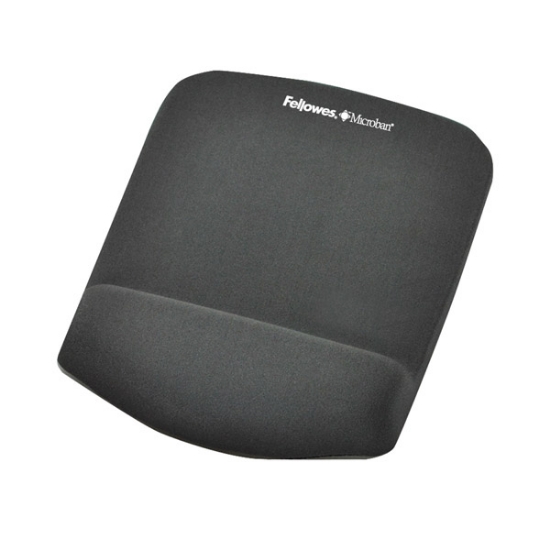 Picture of Fellowes Mouse Pad 9252001 Plush Touch Black