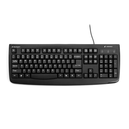 Picture of Kensington Keyboard 64407 Pro Fit Washable Black