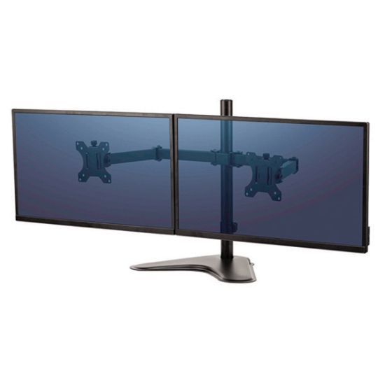 Picture of Fellowes Monitor Arms 8043701 Surface Mount Dual Black (Each)