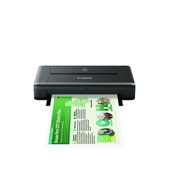 Picture of Canon IP110 Wireless Inkjet Printer Portable Black